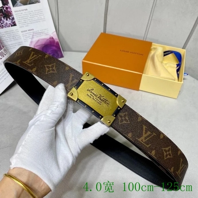 LV Belt 40mmX95-125CM 7D (505)